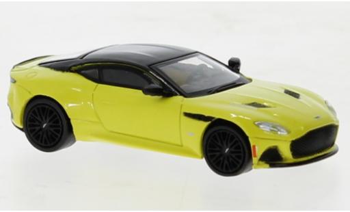 Diecast model cars Aston Martin DBS superleggera yellow 2019 1/87 PCX87