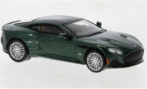 Diecast model cars Aston Martin DBS superleggera metallise green 2019 1/87 PCX87