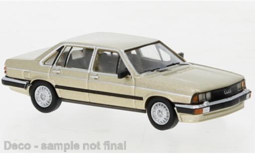 Diecast model cars Audi 200 berline (C2) metallise beige 1979 1/87 PCX87