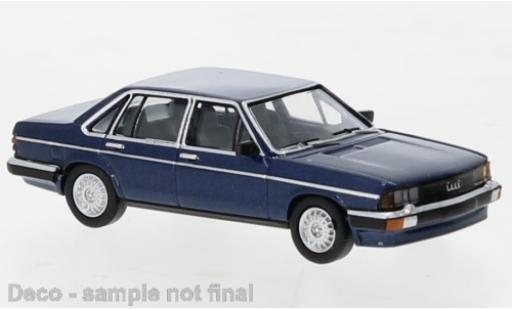 Diecast model cars Audi 200 berline (C2) metallise blue 1979 1/87 PCX87