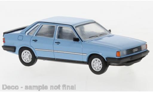 Diecast model cars Audi 80 berline (B2) blue 1978 1/87 PCX87