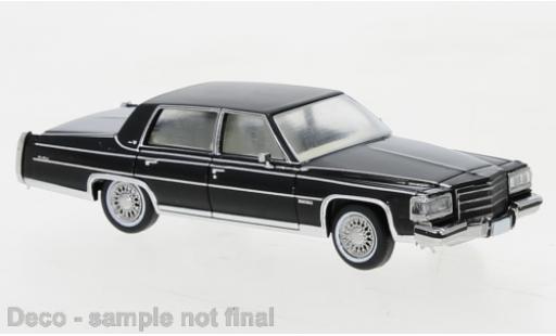 Diecast model cars Cadillac Fleetwood Brougham black 1982 1/87 PCX87