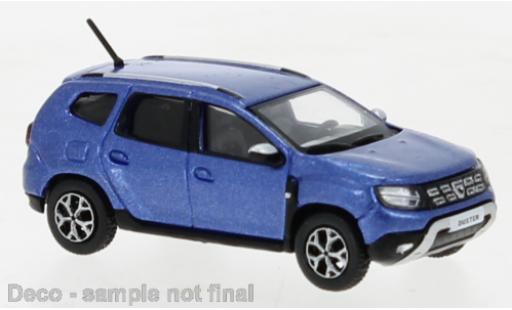 Diecast model cars Dacia Duster SUV II metallise blue 2020 1/87 PCX87