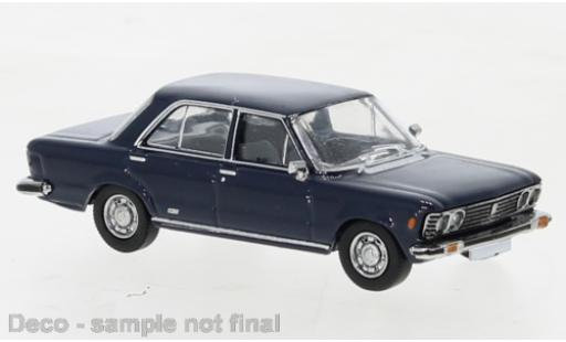 Diecast model cars Fiat 130 Limousine blue 1969 1/87 PCX87