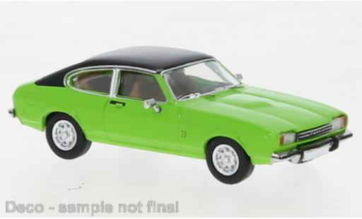 Diecast model cars Ford Capri MK2 MK II la chaux/matte-black 1974 1/87 PCX87