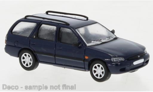Diecast model cars Ford Escort Turnier MK VII blue fonc&Atilde;&copy; 1995 1/87 PCX87