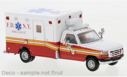 Diecast model cars Ford F-350 Pickup Horton Ambulance FDNY 1997 1/87 PCX87