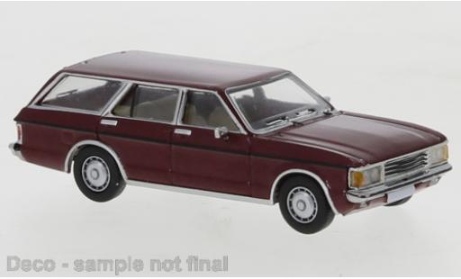 Diecast model cars Ford Granada Turnier MK I metallise red 1974 1/87 PCX87