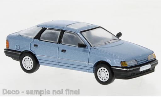 Diecast model cars Ford Scorpio Berline metallise blue clair 1985 1/87 PCX87