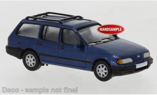 Diecast model cars Ford Sierra Turnier metallise blue 1987 1/87 PCX87