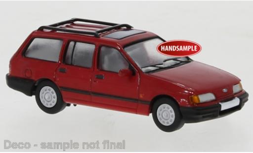 Diecast model cars Ford Sierra Turnier red 1987 1/87 PCX87
