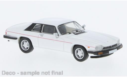 Diecast model cars Jaguar XJ Base -S white 1981 1/87 PCX87
