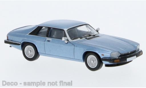 Diecast model cars Jaguar XJ Base -S metallise blue 1981 1/87 PCX87