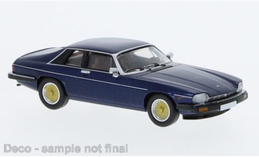 Diecast model cars Jaguar XJ Base -S metallise blue 1981 1/87 PCX87