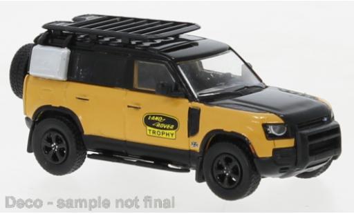 Diecast model cars Land Rover Defender 110 beige Trophy 2020 1/87 PCX87