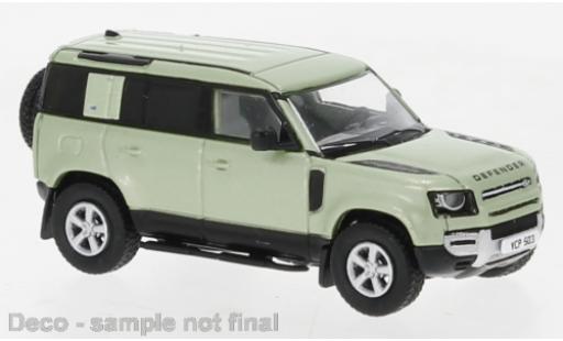Diecast model cars Land Rover Defender 110 metallise green 2020 1/87 PCX87