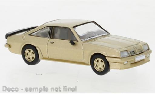 Diecast model cars Opel Manta B GSI B metallise beige 1984 1/87 PCX87