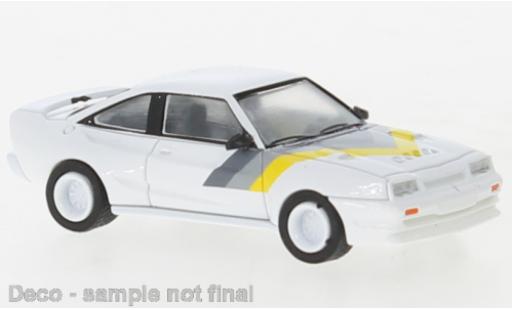 Diecast model cars Opel Manta B Mattig B white/D&Atilde;&copy;corer 1991 1/87 PCX87