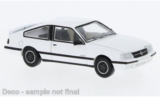 Diecast model cars Opel Monza GSE A2 white 1983 1/87 PCX87