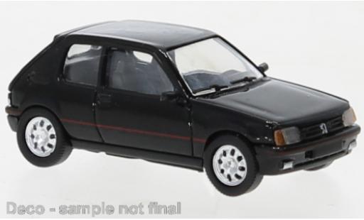Diecast model cars Peugeot 205 GTI black 1984 1/87 PCX87
