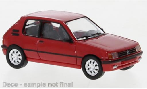 Diecast model cars Peugeot 205 GTI red 1984 1/87 PCX87