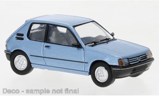 Diecast model cars Peugeot 205 Base metallise blue 1984 1/87 PCX87