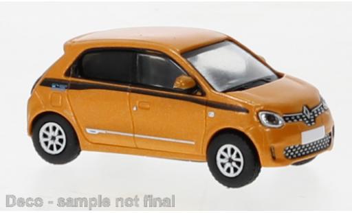 Diecast model cars Renault Twingo Base III yellow 2019 1/87 PCX87