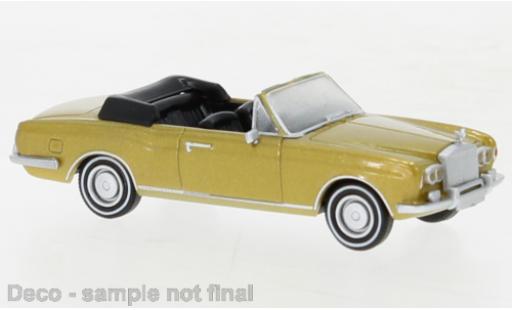 Diecast model cars Rolls Royce Corniche Base dor&Atilde;&copy; 1971 1/87 PCX87