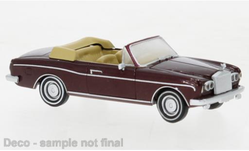 Diecast model cars Rolls Royce Corniche Base metallise red 1971 1/87 PCX87