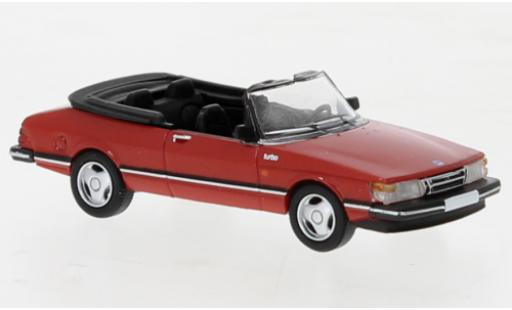 Diecast model cars Saab 900 Cabriolet red 1986 1/87 PCX87