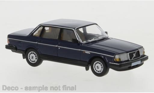 Diecast model cars Volvo 240 Base blue 1989 1/87 PCX87