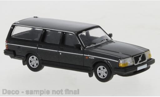 Diecast model cars Volvo 240 GL Estate metallise grey 1989 1/87 PCX87