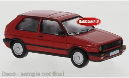 Diecast model cars Volkswagen Golf GTI II red 1990 1/87 PCX87