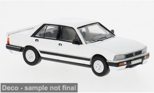 Diecast model cars Peugeot 505 Base white 1985 1/87 PCX87