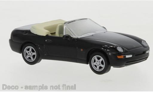 Diecast model cars Porsche 911 Cabriolet Convertible black 1991 1/87 PCX87