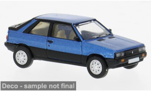 Diecast model cars Renault 11 GTL metallise blue 1985 1/87 PCX87