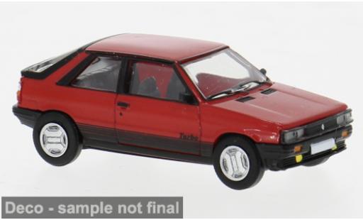 Diecast model cars Renault 11 Turbo red 1985 1/87 PCX87