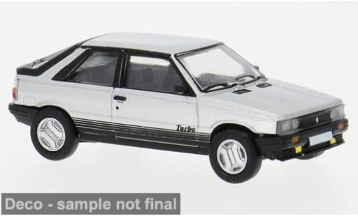 Diecast model cars Renault 11 Turbo silver 1985 1/87 PCX87