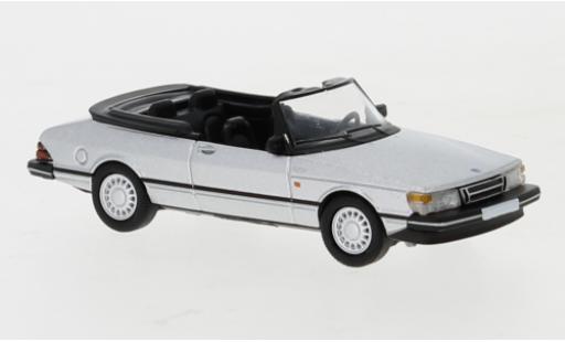 Diecast model cars Saab 900 Cabriolet Convertible grey 1986 1/87 PCX87