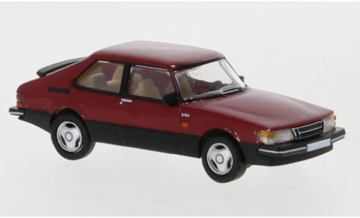 Diecast model cars Saab 900 Turbo red 1986 1/87 PCX87
