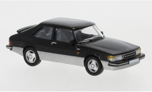 Diecast model cars Saab 900 Turbo black 1986 1/87 PCX87