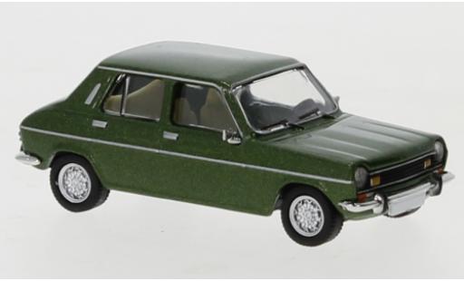 Diecast model cars Simca 1100 Base metallic green 1975 1/87 PCX87