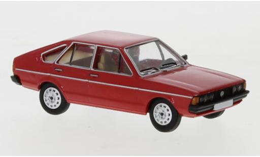 Diecast model cars Volkswagen Passat B1 red 1977 1/87 PCX87