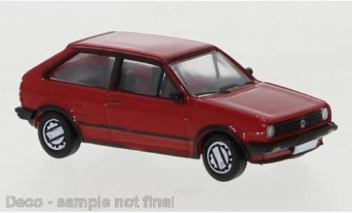 Diecast model cars Volkswagen Polo Coupe II red 1985 1/87 PCX87