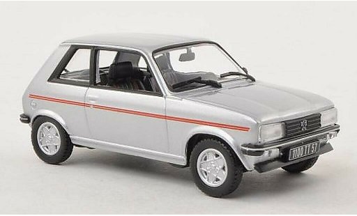 Peugeot 104 ZS 1/43 Norev grey 1979 diecast model cars