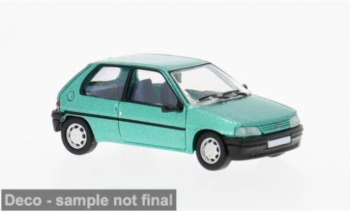 Diecast model cars Peugeot 106 Base green 1991 1/87 PCX87