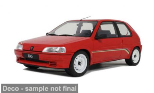 Diecast model cars Peugeot 106 Rallye PH.1 Rally red 1993 1/12 Ottomobile