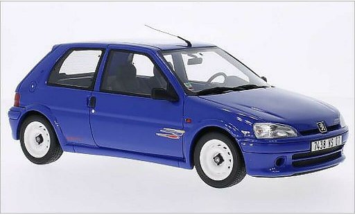 Peugeot 106 Rallye 1/18 Ottomobile Rally Phase 2 blue diecast model cars