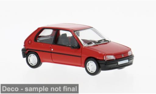 Diecast model cars Peugeot 106 Base red 1991 1/87 PCX87