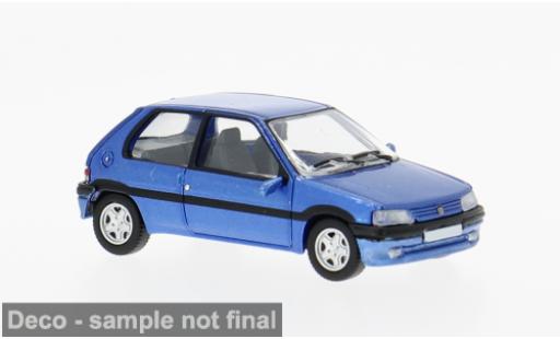 Diecast model cars Peugeot 106 XSI blue 1991 1/87 PCX87